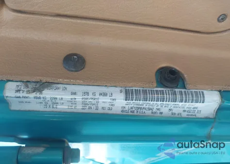 1997 Jeep Wrangler Se из США, поврежденный, VIN 1J4FY29P8VP415042